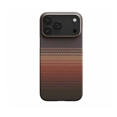 Чехол для iPhone 17 Pro Pitaka Ultra-Slim Case (KI1702SP) Sunset, коричневый
