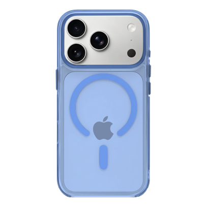 Чехол для iPhone 18 Pro с MagSafe Clear Case Голубой