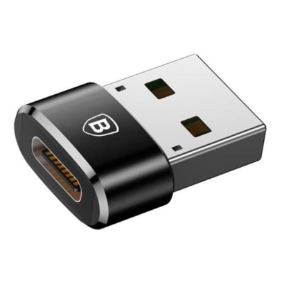 Адаптер Baseus Type-C - USB Converter (CAAOTG-01) Черный