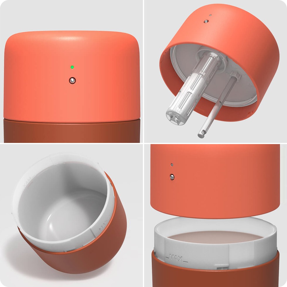 Портативный увлажнитель воздуха Xiaomi VH Man (серый) Портативный увлажнитель воздуха Xiaomi VH Man (серый)