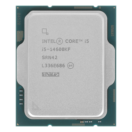Процессор Intel Core i5-14600KF, 3.5 ГГц (Turbo 5.3 ГГц), LGA1700, OEM (CM8071504821014)