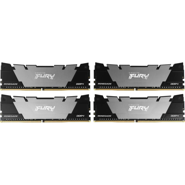 Оперативная память Kingston Fury Renegade Black KF432C16RB2K4/128 DDR4 128GB 3200MHz CL16 DIMM 4x32