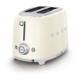 Тостер на 2 ломтика SMEG 50s style (TSF01CREU) Кремовый