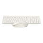 Клавиатуры и мышь беспроводные A4Tech Fstyler FG2300 Air Porcelain, бежевый