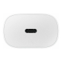 Зарядное устройство Samsung Fast Charger USB Type-C 25Вт (EP-TA800) Белый