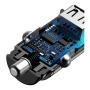 Автомобильное зарядное устройство Baseus Square Metal Dual USB 30 Вт (CCALL-DS01) Черный
