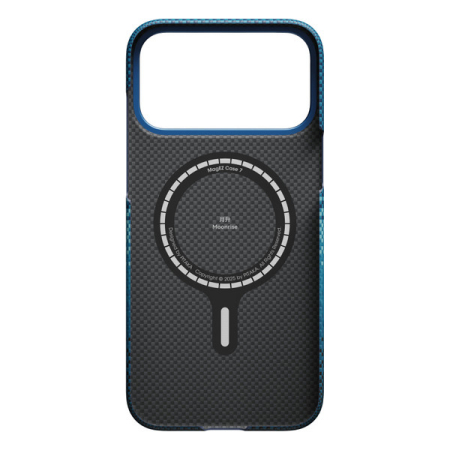 Чехол для iPhone 17 Pro Pitaka Ultra-Slim Case (KI1703MGP) Moonrise, синий