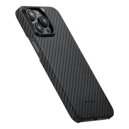 Чехол для iPhone 15 Pro Pitaka MagEZ Case 4 (KI1501P) Чёрно-серый