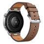 Часы HUAWEI Watch GT 5 Silver, 46 мм, цвет корпуса серебряный, цвет ремешка коричневый
