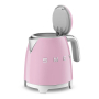 Мини-чайник электрический SMEG 50s Style (KLF05PKEU) Pink, розовый