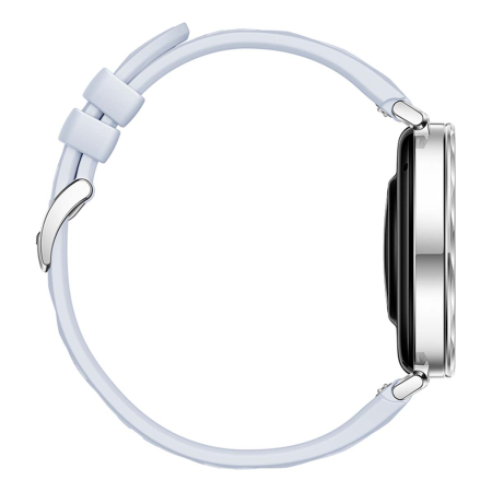 Часы HUAWEI Watch GT 5 Silver, 41 мм, цвет корпуса серебряный, цвет ремешка голубой