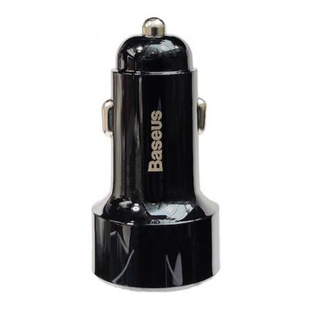 Автомобильное зарядное устройство Baseus 2 USB Quick Charger 45W (USB+USB) (CCMLC20A-01) Черный
