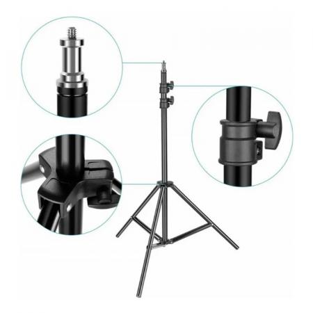 Трехсекционный штатив JBH Professional Tripod (HD61819) Черный