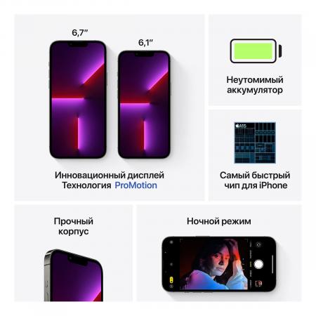 Apple iPhone 13 Pro 128Gb Graphite, графитовый
