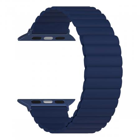 Ремешок для Apple Watch mutural watch band 42/44/45 мм Blue, синий