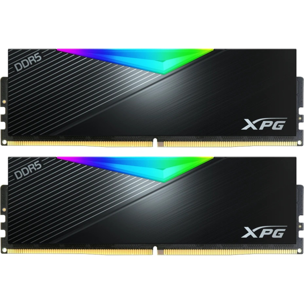 Оперативная память ADATA AX5U8000C3816G DCLANRSG DDR5 32GB 8000MHz CL38 UDIMM 2x16GB RGB