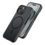 Чехол hoco. DROP PROOF Magnetic Smartphone Case для Apple iPhone 15 Прозрачный черный