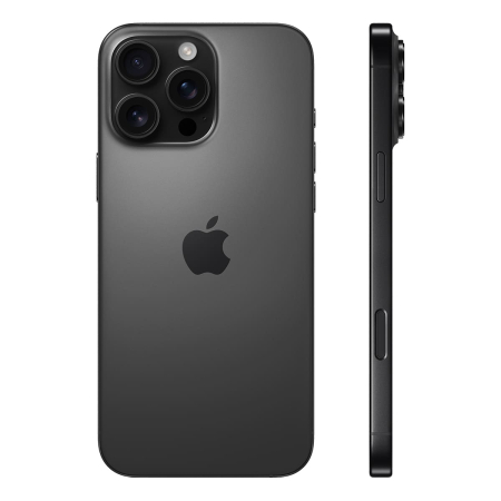 Apple iPhone 16 Pro Max 256Gb eSIM Black Titanium, титановый черный