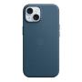 Чехол FineWoven Case для Apple iPhone 15 с MagSafe Pacific Blue, синий